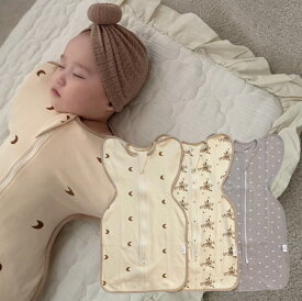 スワドル ベビースワドル スワルドアップ モロー反射 赤ちゃん おくるみ 出産祝い 韓国子ども服 海外子ども服 夜泣き対策 月柄スワドル 花柄