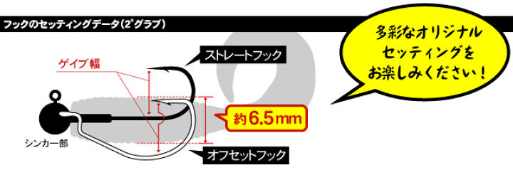 楽天市場】ゲーリーヤマモト 2” グラブ 229 ホットピンク