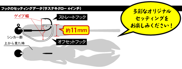楽天市場】ジャッカル サステキクロー 4