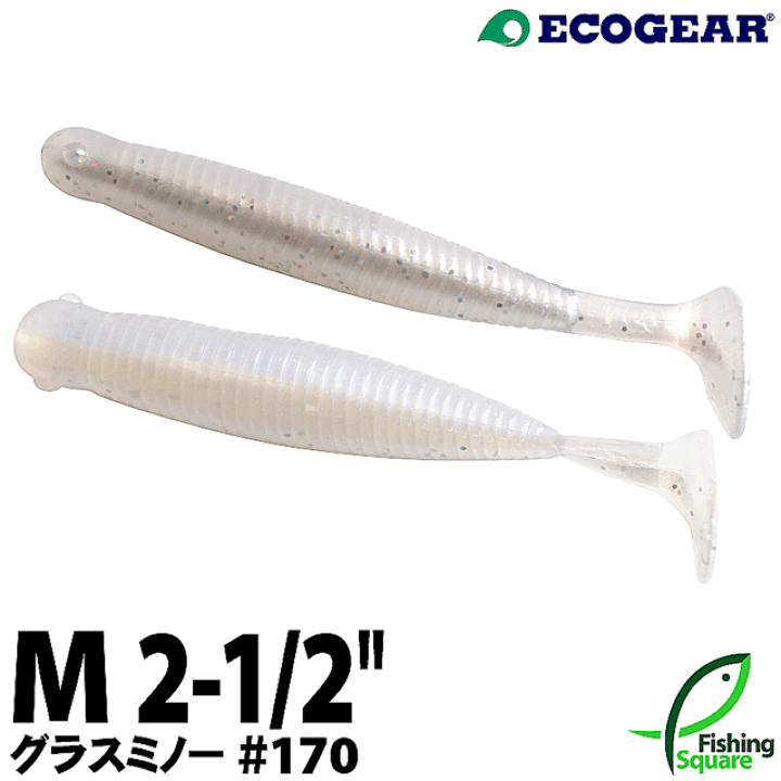 エコギア グラスミノー M ゆうパケット可 新品入荷 M