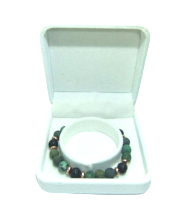 楽天市場】ハウライト グリーン 天然石 ブレスレット パワーストーン  