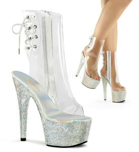 PLEASER�y���񂹁z�v���[�U�[�E���C���X�g�[���u�[�c�T���_��/�i��:BEJEWELED-1018DM-7/BEJ1018DM-7/18cm�q�[��/�C/����C/�|�[���_���X/�_���X/�_���T�[/�ߑ�/�h���X/�N���A�u�[�c/�N���A�T���_��/��