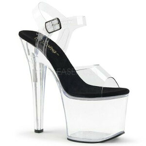 PLEASER�y���񂹁z�v���[�U�[�E���f�B�A���N���A�T���_��/�i��:RADIANT-708/RAD708/17cm�q�[��/�h���X/�L���o��/�|�[���_���X/�_���X/�ߑ�/�s���q�[��/���f�B�[�X/�������T�C�Y/�傫���T�C�Y/�n�C