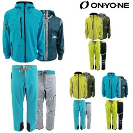 [18oy-1] 18-19 オンヨネ ONYONE メンズ スキーウエア上下セット「GAME WRAP JACKET×GAME PANTS」ONJ91040-ONJ91050(中綿なし)