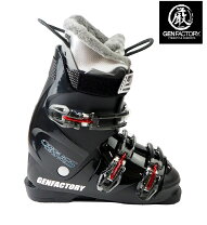 GEN ゲン genfactory carve5 ゲン genfactory carve5 スキーブーツ 26 26 5cm ブラック アダルト 中古品の販売・通販なら