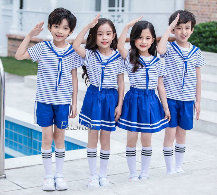 楽天市場】子供服セーラー服 男の子 女の子 スーツ 親子キッズ2点 