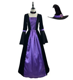 ハロウィン コスプレ 女王 コスプレ レディース 魔女 悪魔 吸血鬼 巫女 女性用 デビル 魔法使い かわいいワンピース ハロウィンコスチューム 女王 女王様 セクシー 大人 コスプレ衣装 可愛いコスプレ 女性 仮装 舞台ステージ演出服 パーティードレス イベント