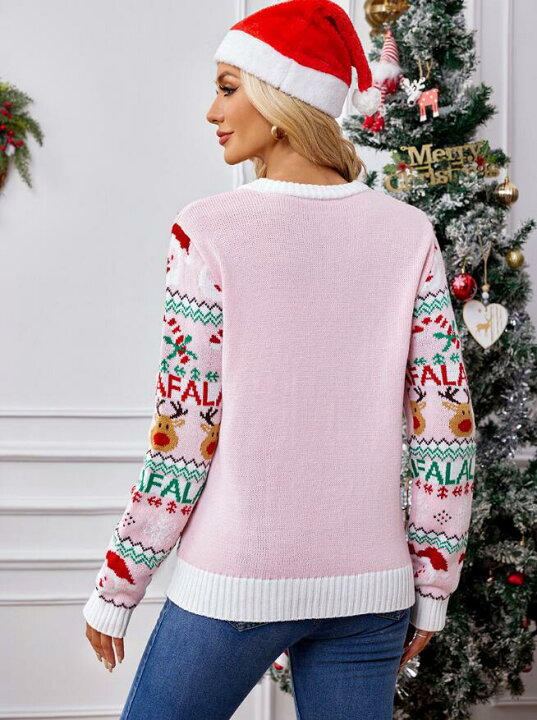 楽天市場】セーター レディース ニットセーター ニット クリスマス 