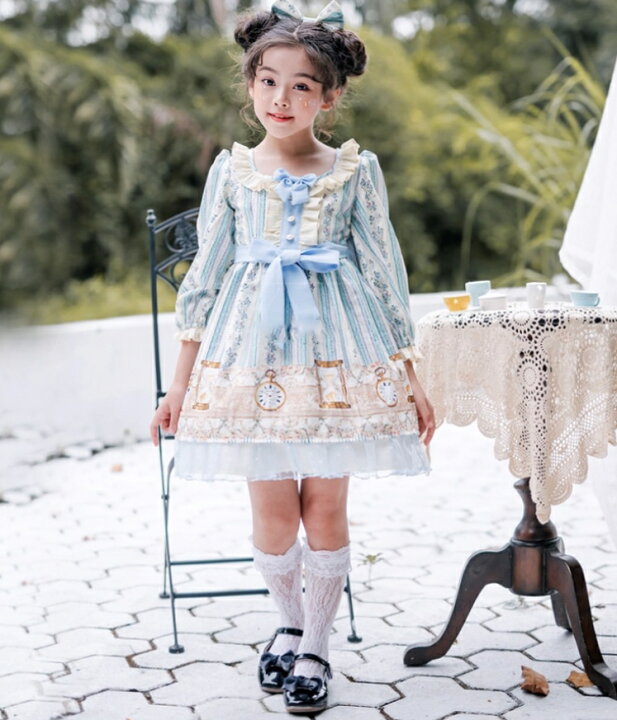楽天市場】子供Lolita系ワンピース キッズ 女児 子供衣装 ドレス 