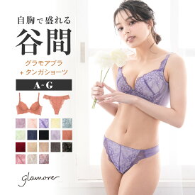 グラモアブラ＆タンガショーツセット 育乳ブラ ブラジャー 小胸 谷間 グラモアブラ 自胸 バストアップ 補正下着 集肉 美乳 美胸 脇肉 大きいサイズ 補整 ブラ 産後 痛くない Tバック グラモア FT0087-174SET【送料無料】【初回返品交換0円】