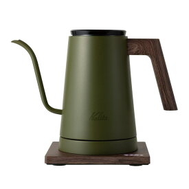 kalita カリタ 電気ケトル KEDP-600KKJP(カーキ) 蔦屋家電 ギフト 誕生日 プレゼント シンプル オシャレ 細口ノズル