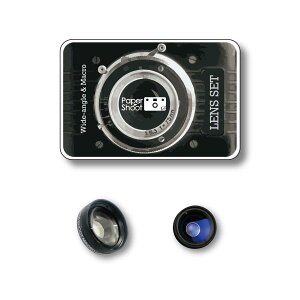 PaperShoot(�y�[�p�[�V���[�g) �G�t�F�N�g�����Y�Z�b�g�FWide-angle��Macro-lenseffect-lens-wide-angle-macro-lens �Ӊ����X
