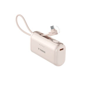 TORRAS�i�g���X�jPocketVolt Powerbank 5000mAh���o�C���o�b�e���[ �Ӊ����X �Ӊ��Ɠd