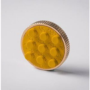 PaperShoot(�y�[�p�[�V���[�g) ��p Aura Bricks�����Y�L���b�v_Yellow Brick Brass Lens Cap(Screw-On) �Ӊ����X