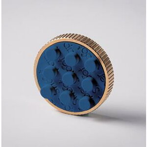 PaperShoot(�y�[�p�[�V���[�g) ��p Aura Bricks�����Y�L���b�v_Blue Beam Brass Lens Cap(Screw-On) �Ӊ����X