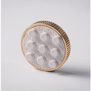 PaperShoot(�y�[�p�[�V���[�g) ��p Aura Bricks�����Y�L���b�v_Quartz Cube Brass Lens Cap(Screw-On) �Ӊ����X