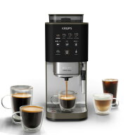 KRUPS by T-fal COFFEE CRUSH EXPERIENCE コーヒークラッシュエクスペリエンス 全自動コーヒーマシン 蔦…