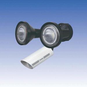 LED 人感ライト 音感ライト センサーライト 立体検知型 15m用【LCL-102W(W)】TAKEX/竹中エンジニアリング