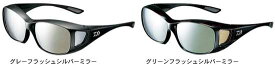 ダイワ(Daiwa)　ポリカーボネイト偏光オーバーグラス　グレーフラッシュシルバーミラー　43×145mm　　【釣具　釣り具】