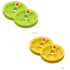 シマノ(Shimano)　鮎・回転仕掛巻R 替えスプール(2ヶ入)　ライムグリーン　【釣具　釣り具】