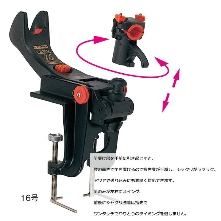 楽天市場】第一精工 ハイラーク 18号 / 竿受け 第一精工 ラーク 船 18 