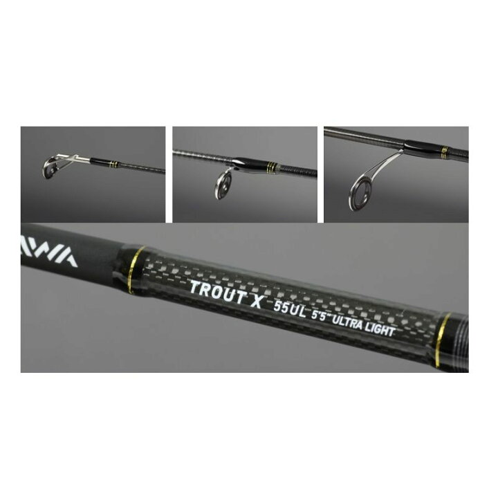 楽天市場】ダイワ(Daiwa) トラウトX 55UL / トラウトロッド おすすめ 