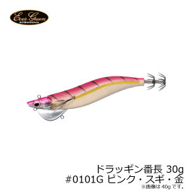 エバーグリーン　ドラッギン番長3.5号 30g #0101G PK・スギ・G　【釣具　釣り具】