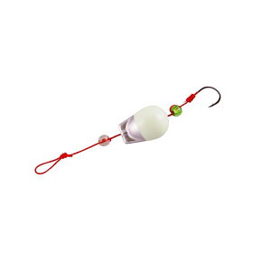 ジャッカル エッグショット 5号 グロー/シルバー / カサゴ ガシラ 穴釣り