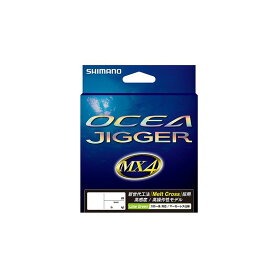 シマノ　OCEA JIGGER MX4 PE（オシアジガー MX4 PE） PL-O74P ライムグリーン 2.5号 300m / PEライン スロージギング　【釣具　釣り具】