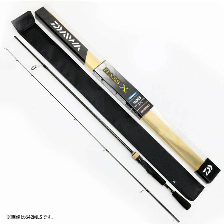 楽天市場 ダイワ Daiwa バス エックス 642mls Y バスx バスロッド スピニングロッド バス釣り ルアー 竿 2ピース 釣具 釣り具 釣具のfto