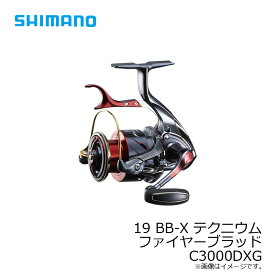 【予約受付中！！】シマノ(Shimano)　19 BB-X テクニウム ファイアブラッド C3000DXG / レバーブレーキリール 磯釣り　2019年8月発売予定