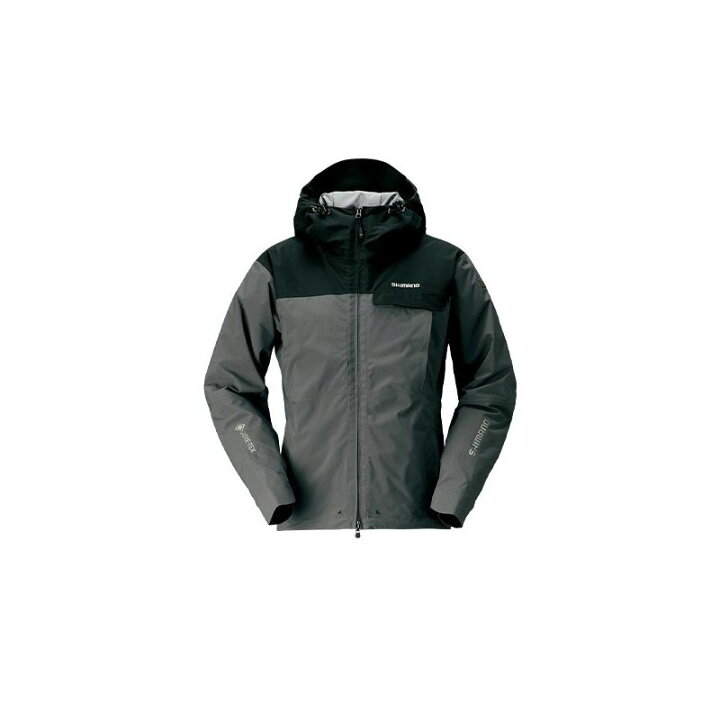 楽天市場 シマノ Shimano Rb 01js Gore Tex エクスプローラーウォームジャケット ダークグレー M 防寒ジャケット ゴアテックス 透湿防水 釣具 釣り具 釣具のfto