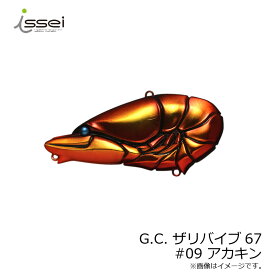 一誠(issei)　G.C. ザリバイブ67 #09 アカキン　【釣具　釣り具】