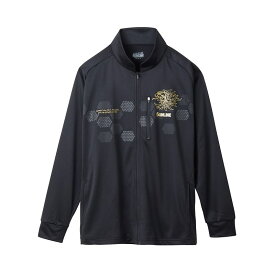 サンライン(Sunline)　SUW-5574HT フルジップアップシャツ ブラック L / 防寒ウェア 防寒シャツ　　【釣具　釣り具】