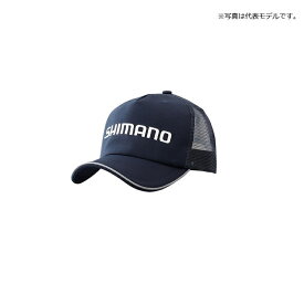 シマノ(Shimano)　CA-042R スタンダードメッシュキャップ フリー ネイビー / 帽子 キャップ　【釣具　釣り具】