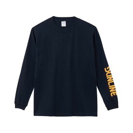 サンライン(Sunline)　SUW-15016LT コットンロングTシャツ L ネイビー / ウェア ロンT シャツ ロングリーブス　　【釣具　釣り具】