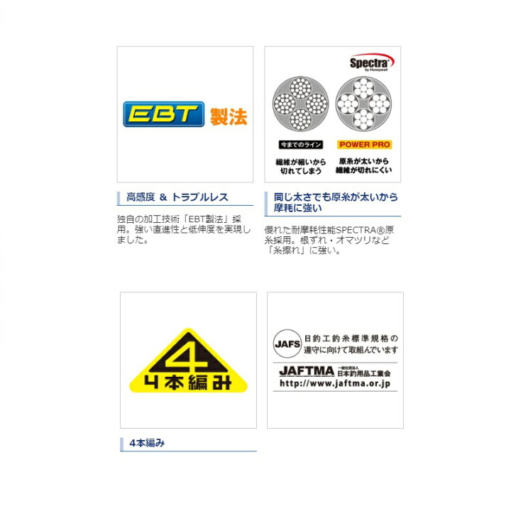 楽天市場 シマノ Shimano パワープロz ホワイト ホワイト 0 8号 150m 釣具 釣り具 釣具のfto