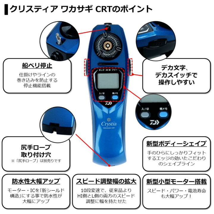 楽天市場】ダイワ(Daiwa) クリスティアワカサギCRT マットブラック 