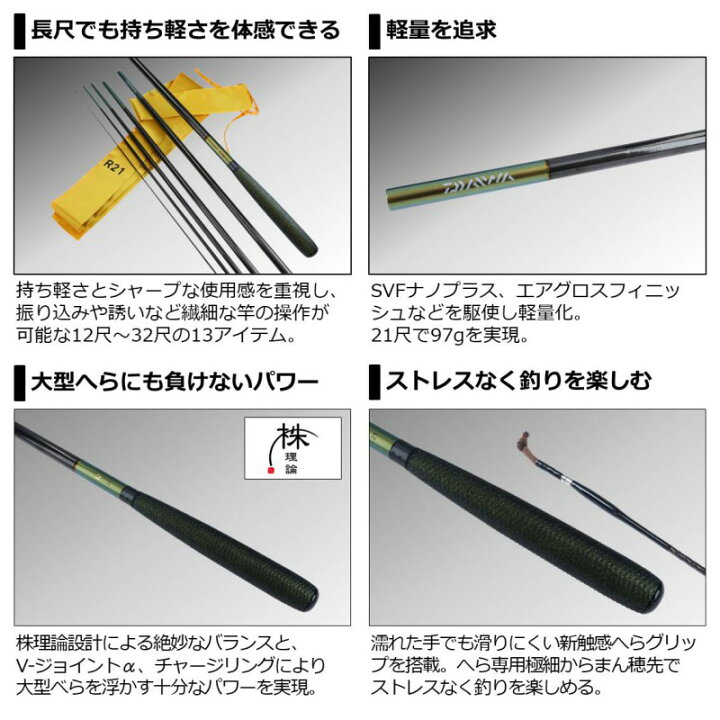 楽天市場】ダイワ(Daiwa) ヘラ R 13 【釣具 釣り具】 : 釣具のFTO