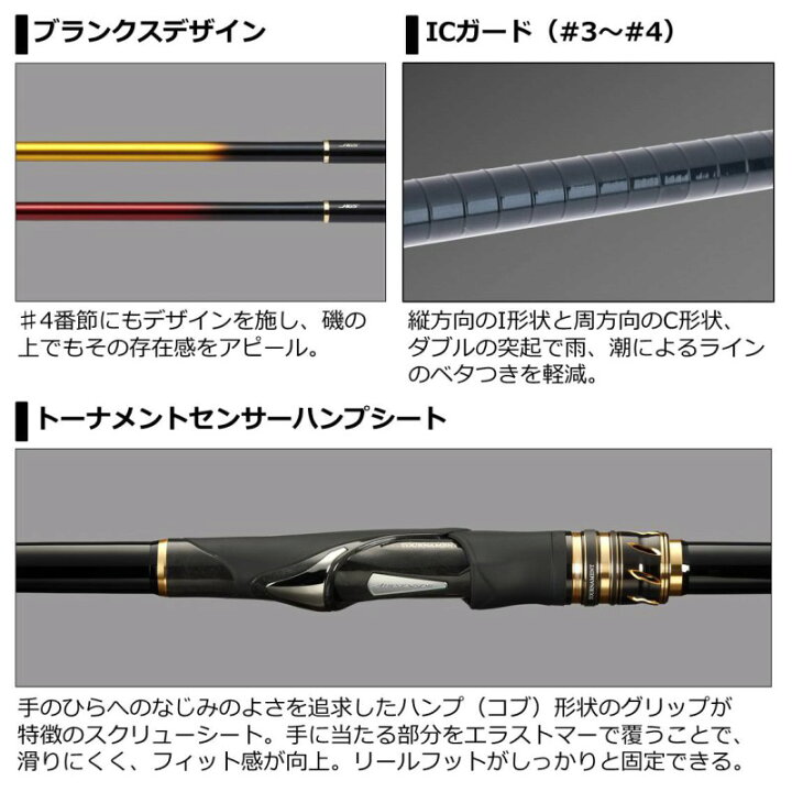 楽天市場】ダイワ(Daiwa) 20トーナメント磯AGS 1.5-50・R 【釣具 釣り 