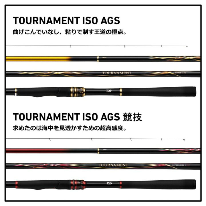 楽天市場】ダイワ(Daiwa) 20トーナメント磯AGS 1.5-53・R 【釣具 釣り 
