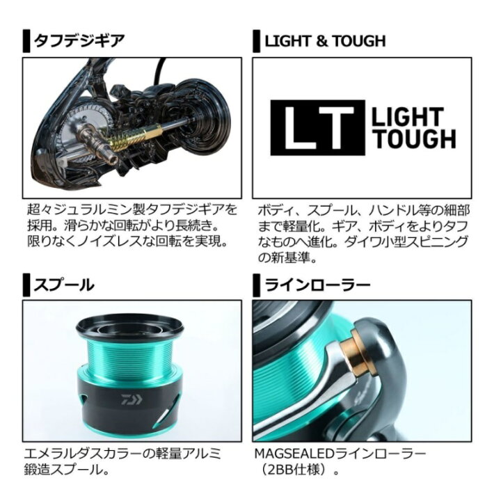 楽天市場】ダイワ(Daiwa) 21エメラルダス エア LT2500-DH /スピニング 