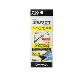 ダイワ(Daiwa)　快適堤防タチウオ仕掛け1本針チヌ4号　　【釣具　釣り具】