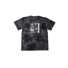 OSP　O.S.P×bassmania ミックスデザインTシャツ M タイダイブラック　【夏物衣料大処分】【在庫限り特価】