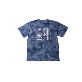 OSP　O.S.P×bassmania ミックスデザインTシャツ M タイダイブルー　【夏物衣料大処分】【在庫限り特価】