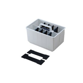 明邦　インナーストッカー BM-L ホワイト/ネイビー　【釣具　釣り具】