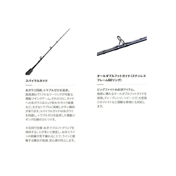 楽天市場 10 10限定5 Offクーポン有 シマノ Shimano 21ゲームタイプej B63 3 電動ジギング ロッド お買い物マラソン 釣具 釣り具 釣具のfto