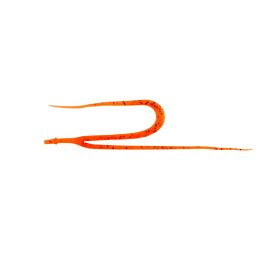 ジャッカル　ビンビンワームネクタイ ツインテール F228 シークレットオレンジブラックフレーク　【釣具　釣り具】