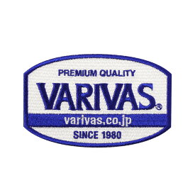 バリバス　VAAC-54 VARIVASエンブレム ホワイト×ブルー　【釣具　釣り具】