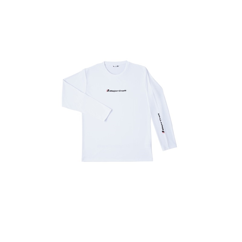 メジャークラフト　MCLT-L WH 速乾ドライロングTシャツ L ホワイト　